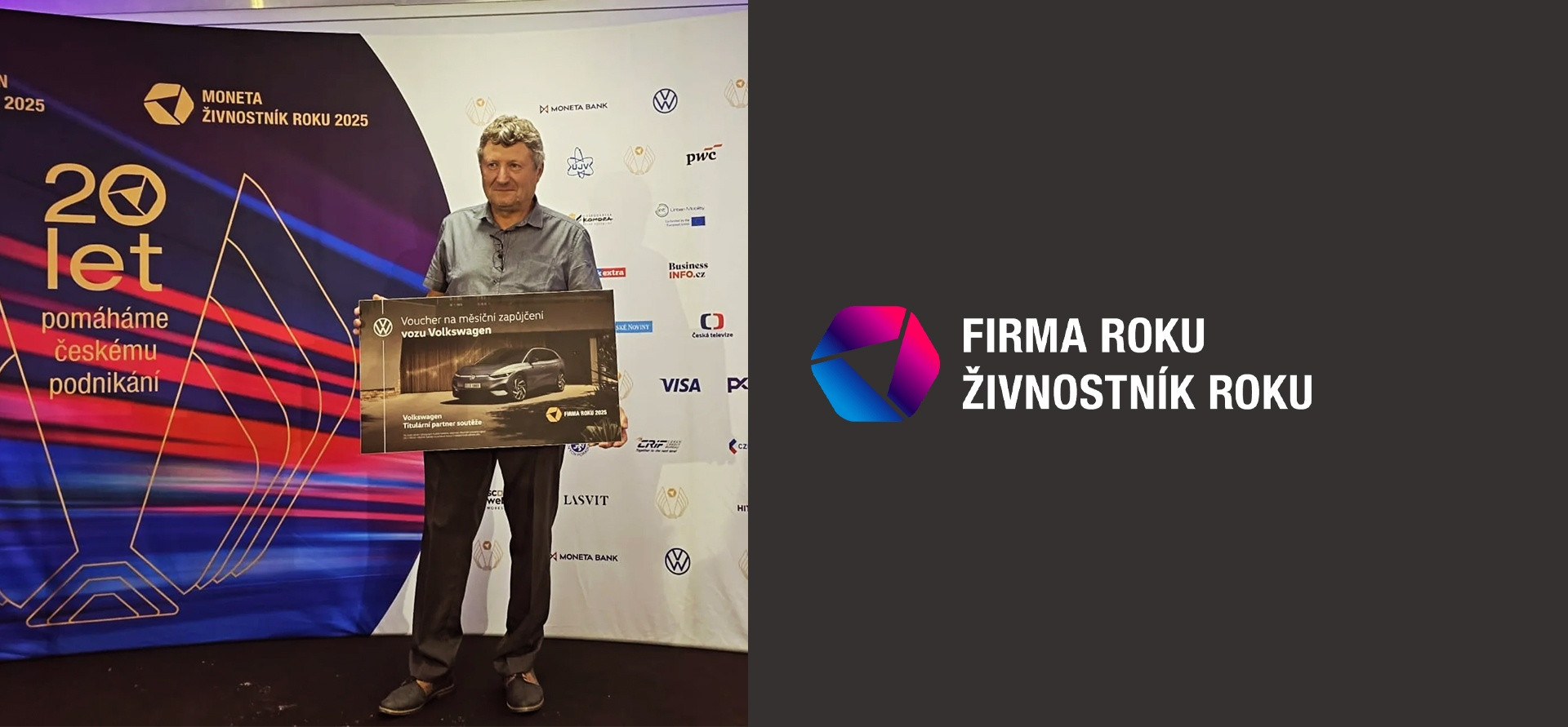 Jsme Firma roku 🏆 Královéhradeckého kraje pro rok 2025!